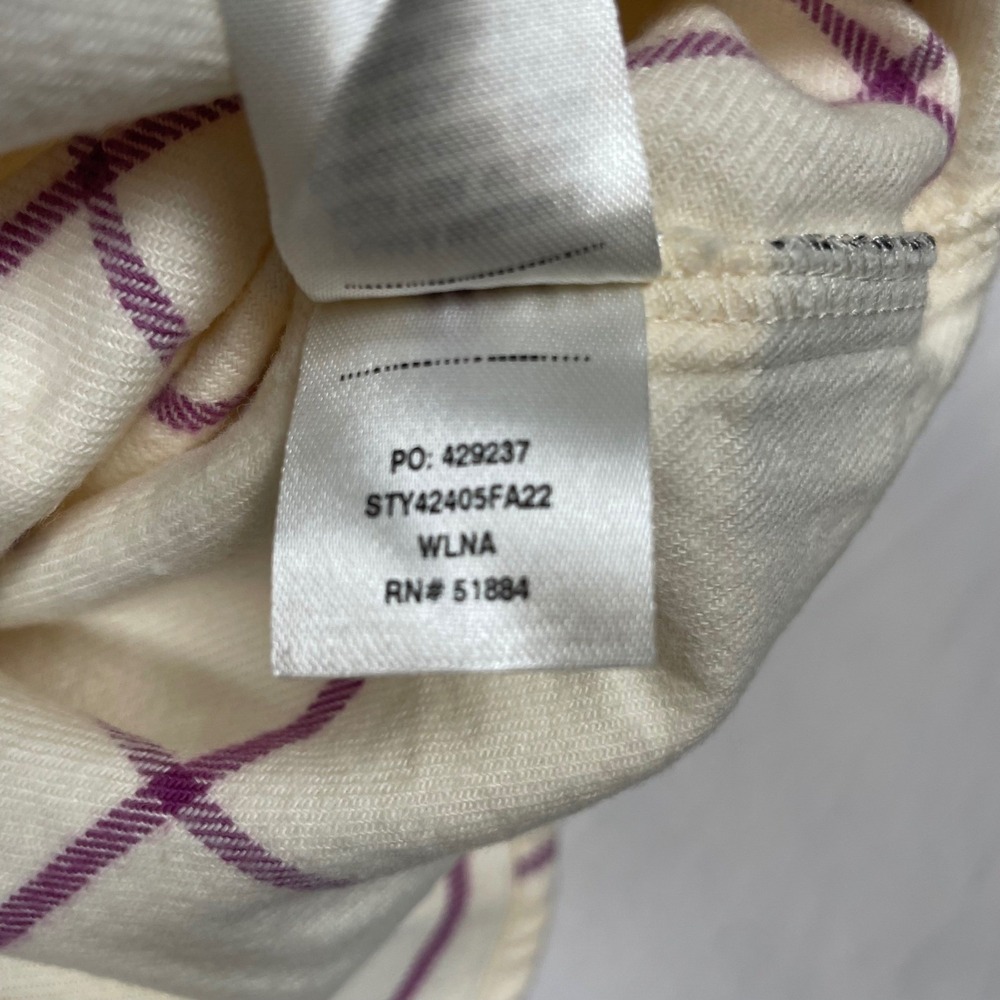 Patagonia Organic Cotton Fjord Flannel Shirt Woodland Natural XXL NWT MSRP $99 - Picture 4 of 11